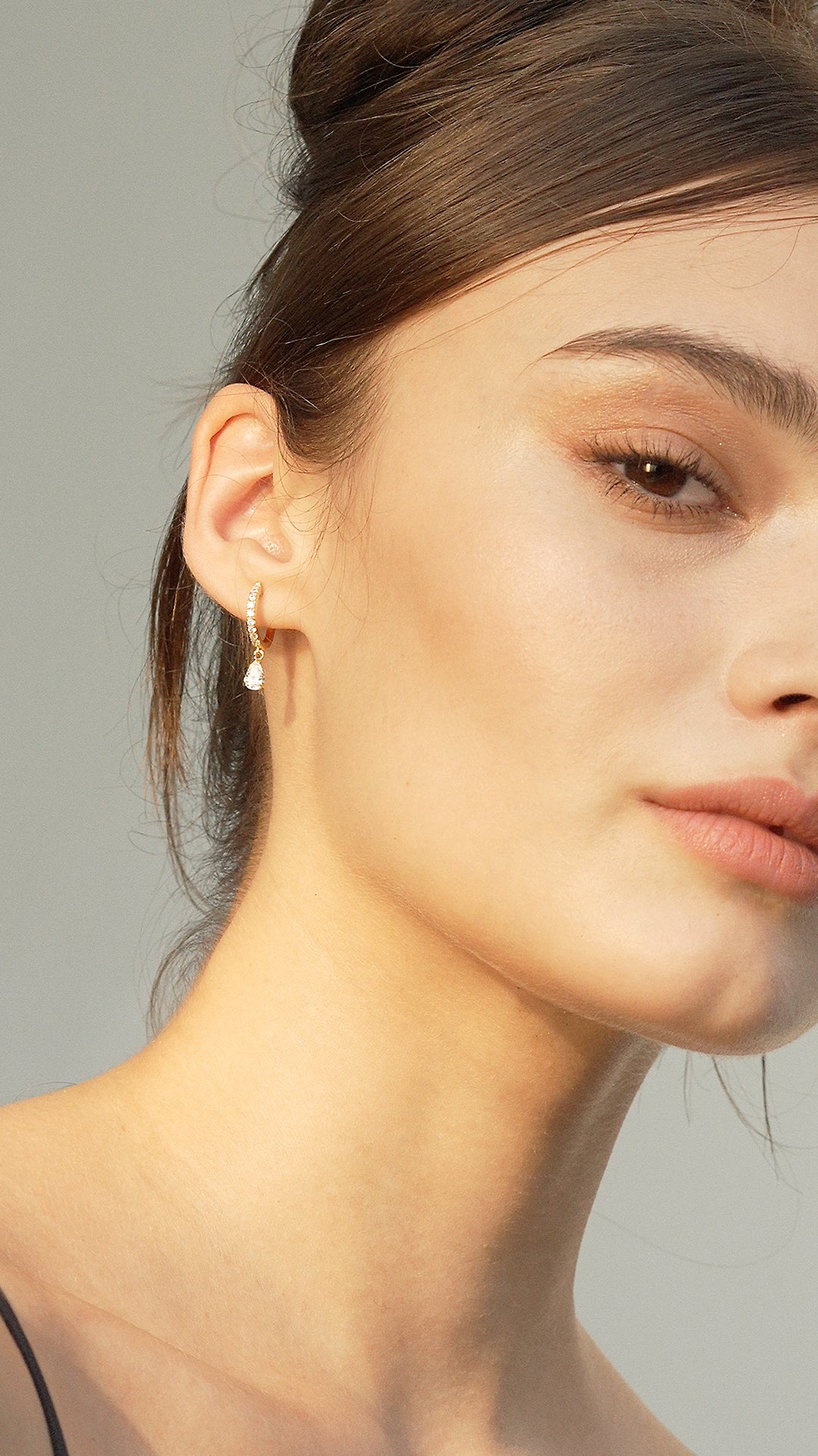 Leni Hoop Gold Vermeil