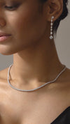 Lexi Tennis Necklace Sterling Silver