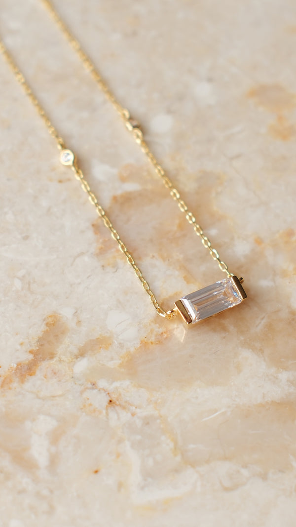 Linden Necklace Gold Vermeil