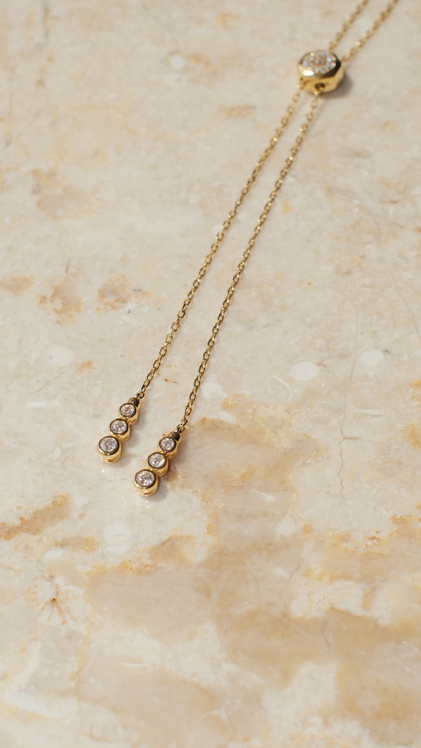 Linden Necklace Gold Vermeil