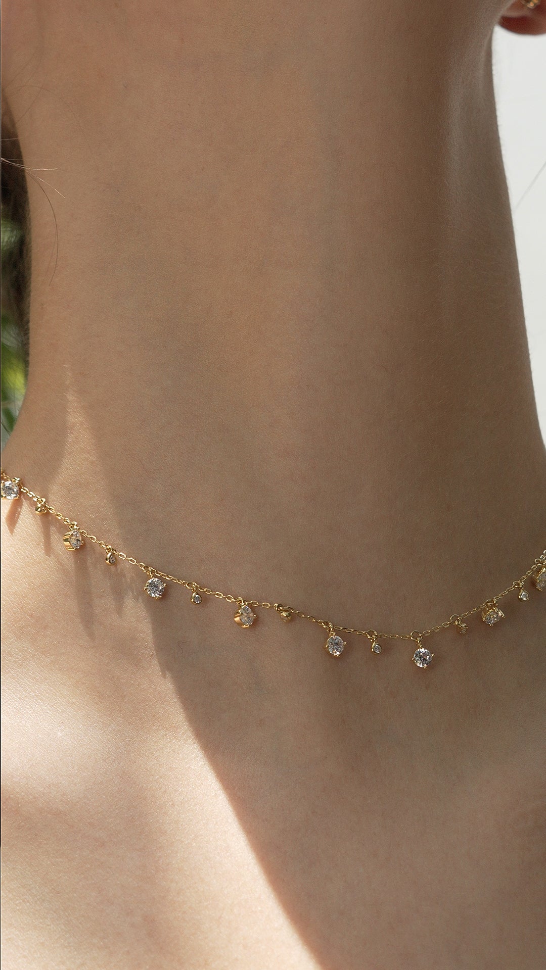 Lisbet Necklace Gold Vermeil