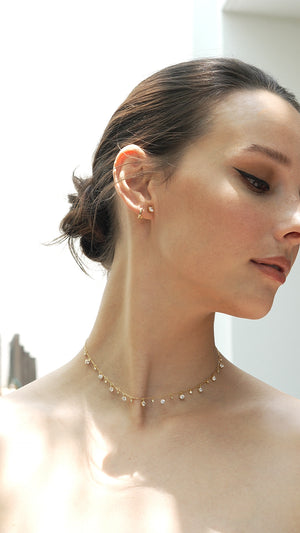 Lisbet Necklace Gold Vermeil