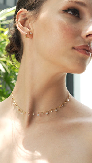 Lisbet Necklace Gold Vermeil