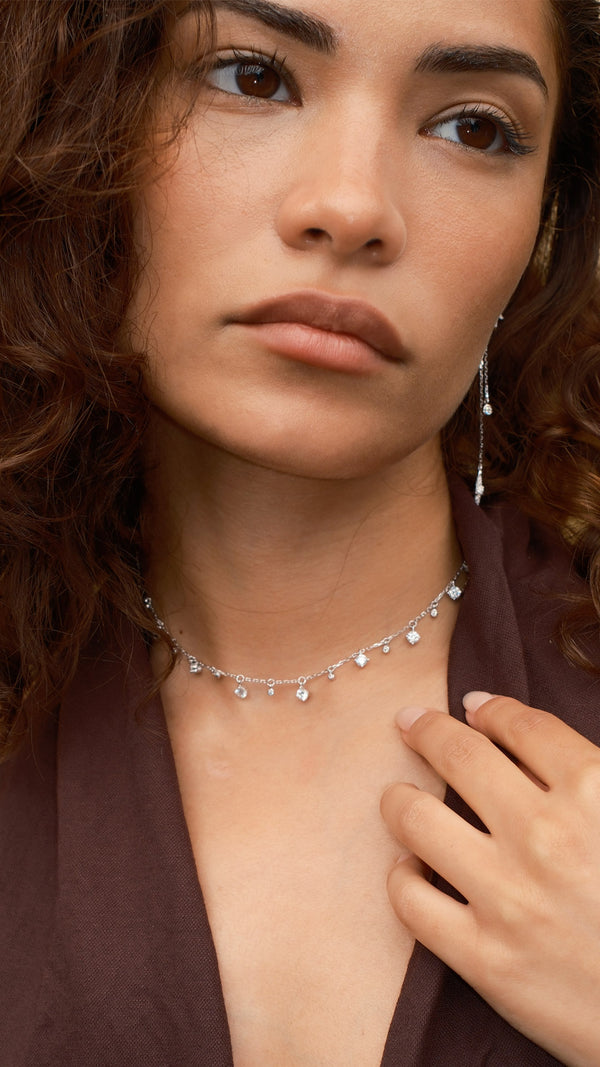 Lisbet Necklace Sterling Silver