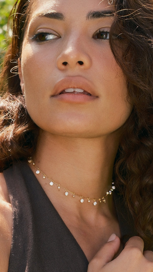 Lisbet Necklace Gold Vermeil