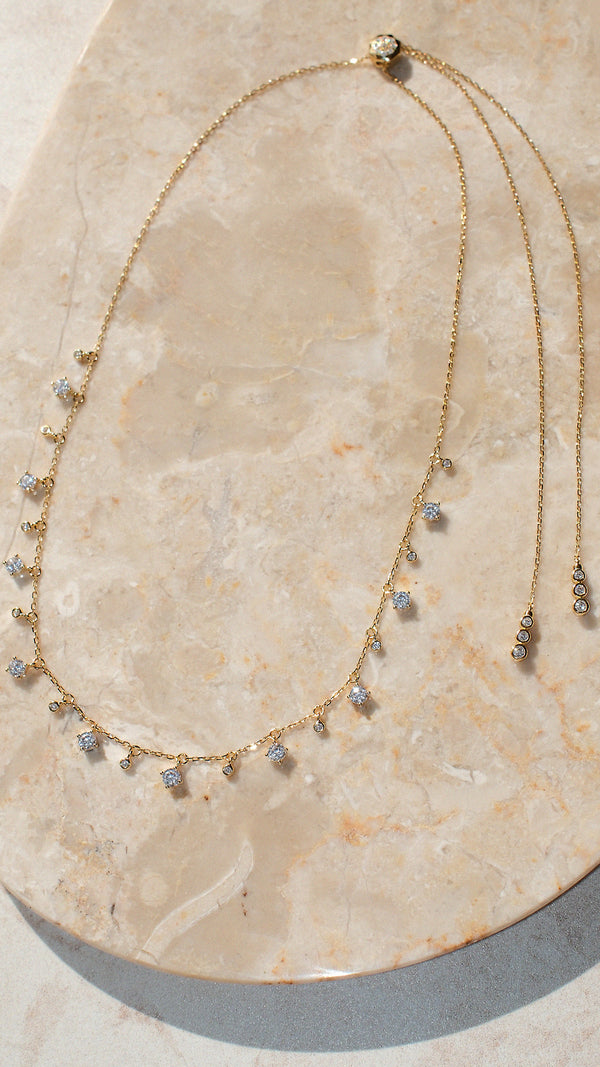 Lisbet Necklace Gold Vermeil