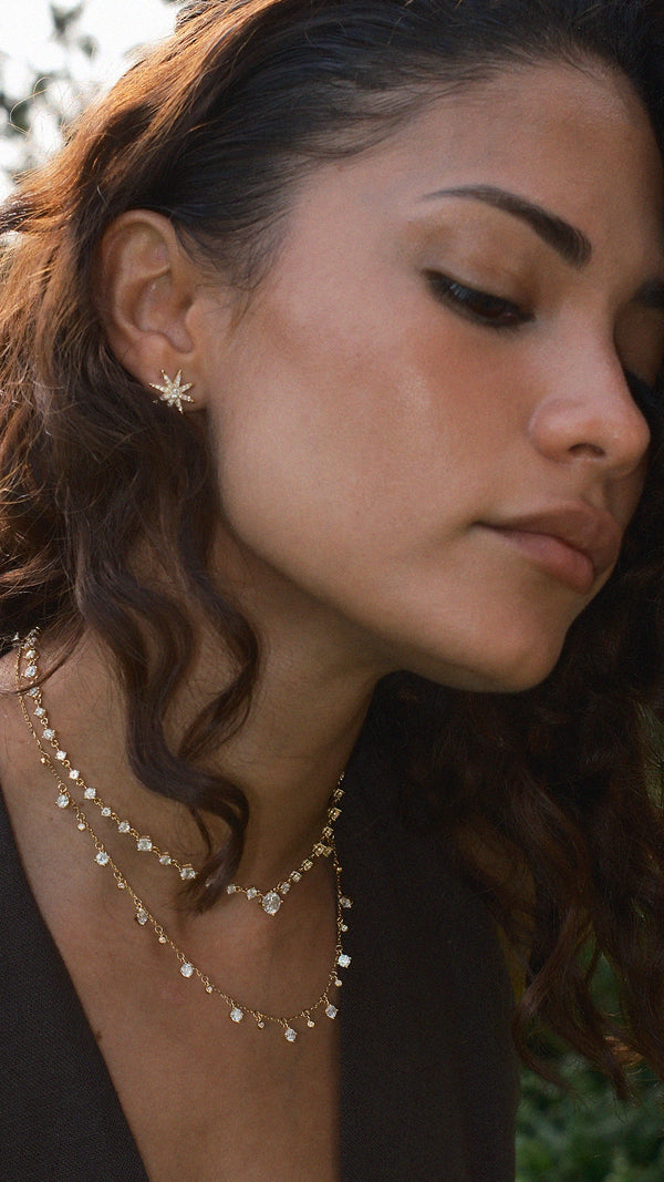 Phoenix Baby Necklace Gold Vermeil