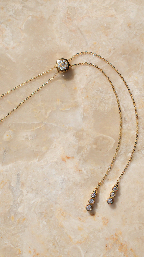 Lisbet Necklace Gold Vermeil