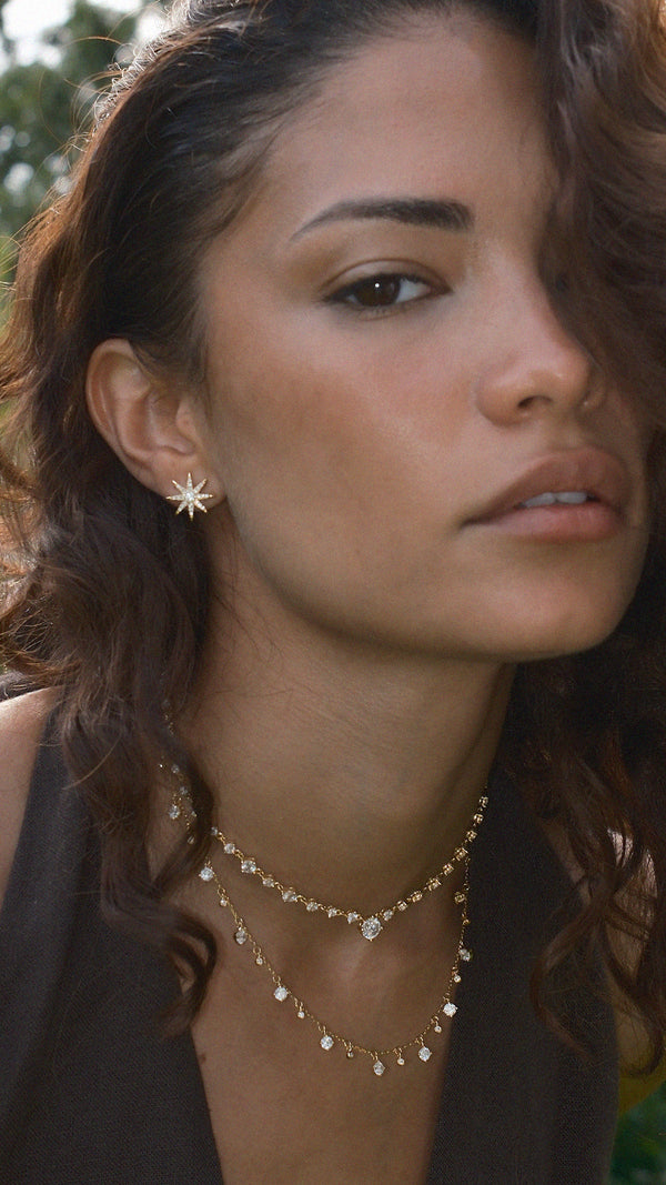 Phoenix Baby Necklace Gold Vermeil