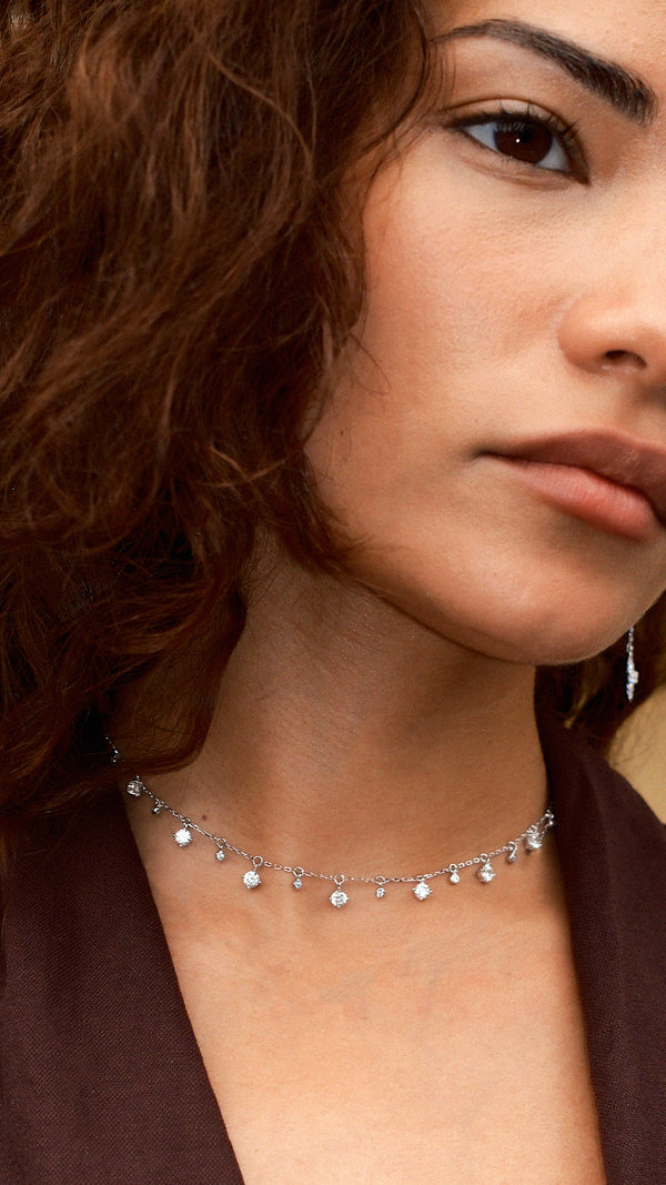 Lisbet Necklace Sterling Silver