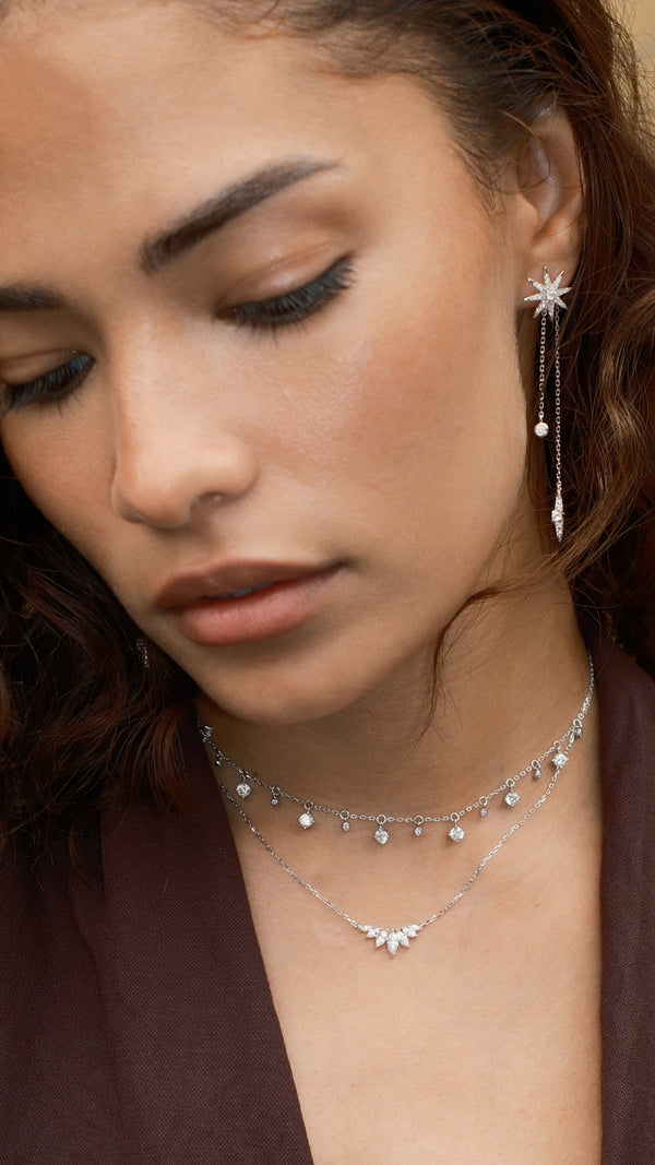 Nova Earrings Sterling Silver