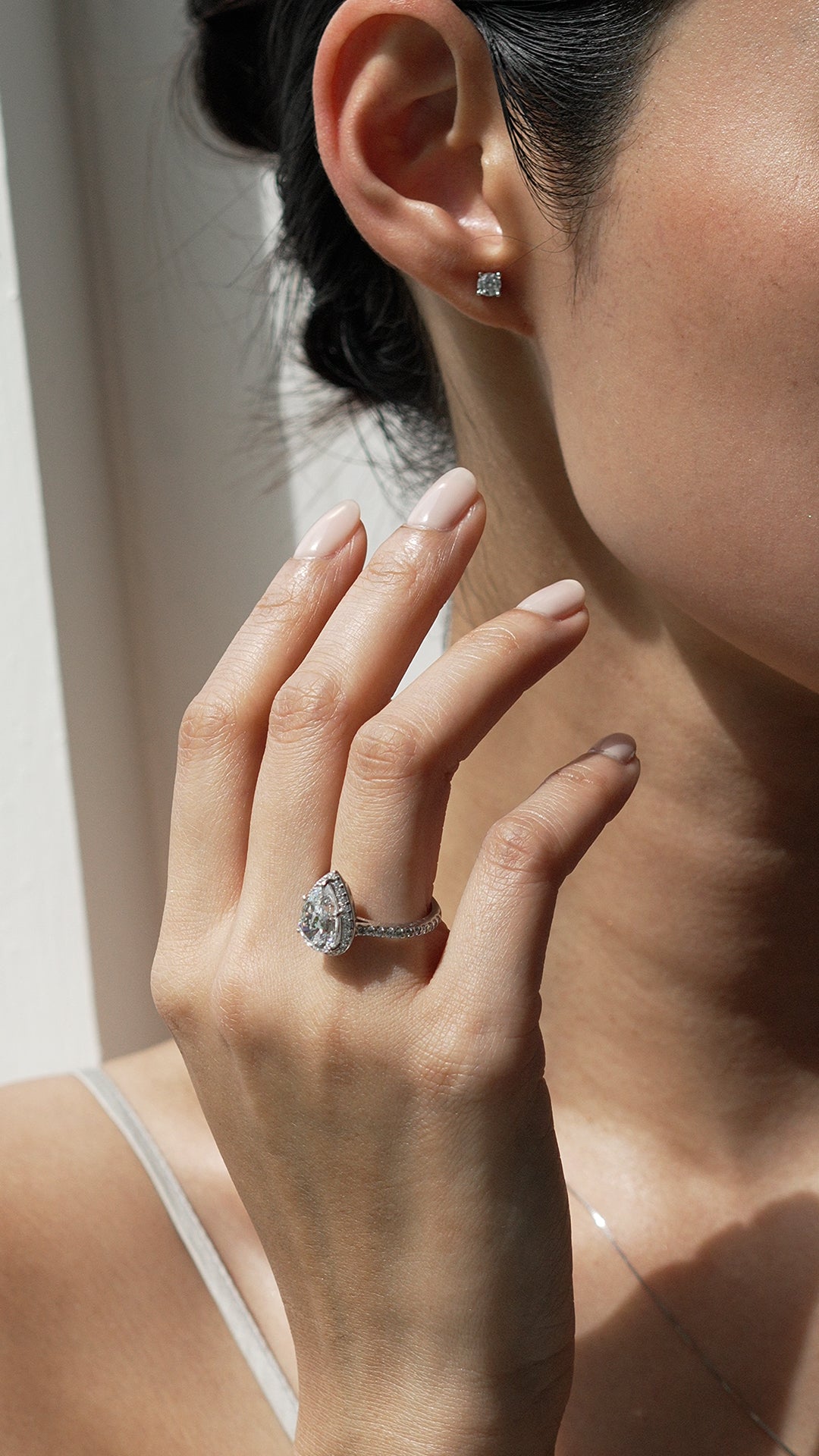 Luella Pear Borderset Ring