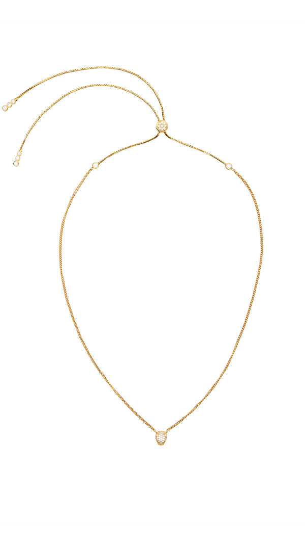 Maumau Pendant Necklace Gold Vermeil