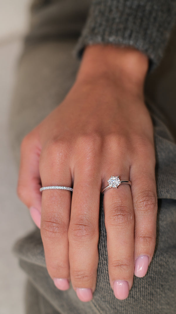 Maverick Ring 9K White Gold