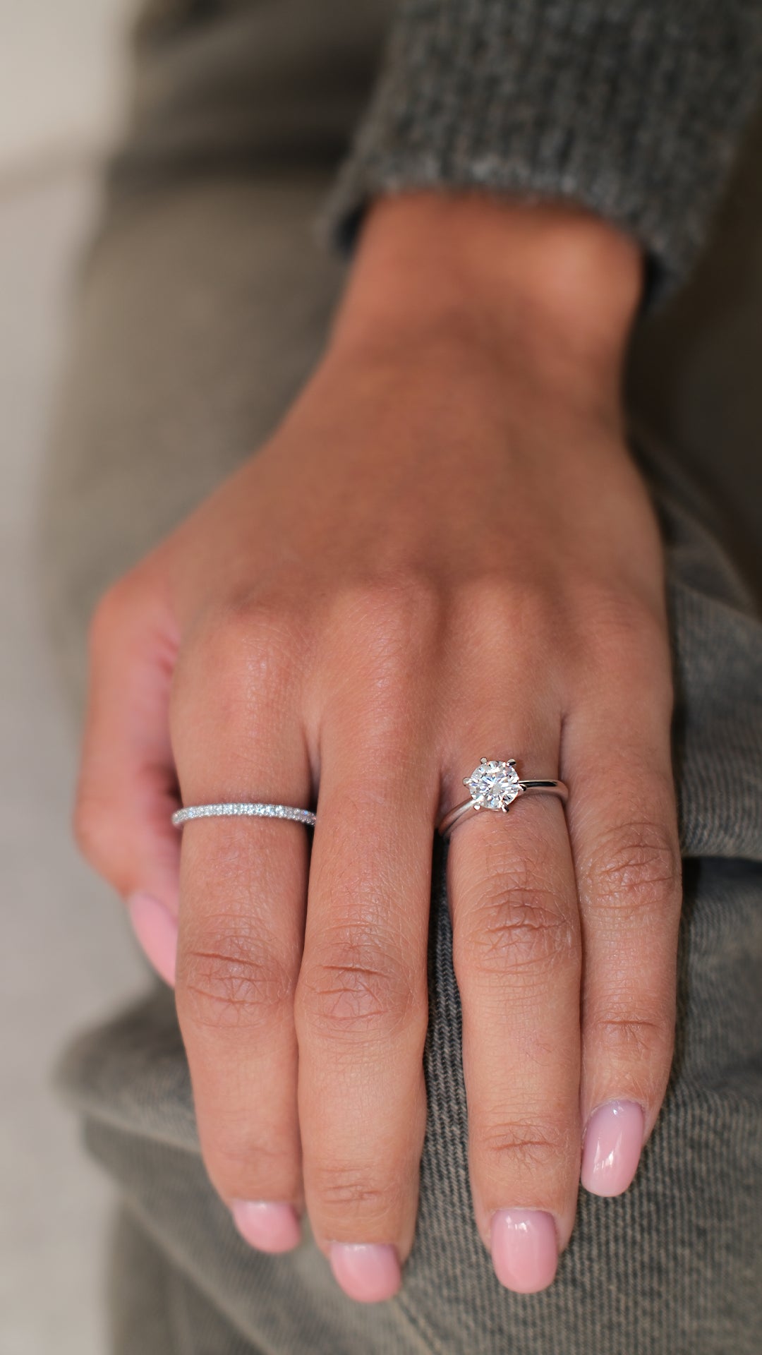 Maverick Ring 9K White Gold