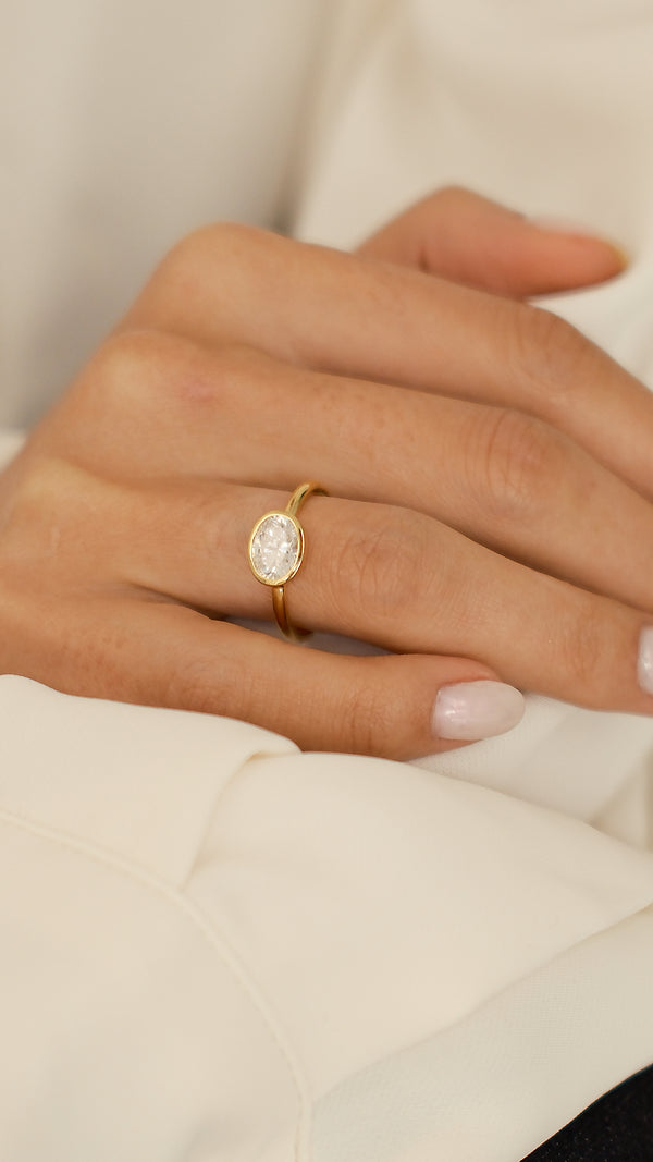 Mia Ring Gold Vermeil