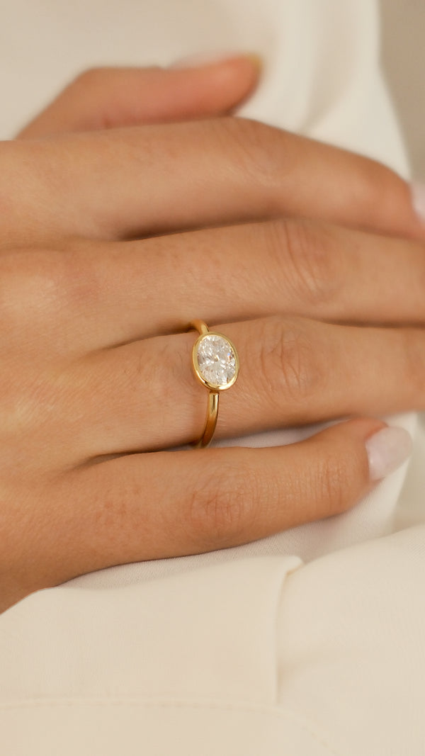 Mia Ring Gold Vermeil