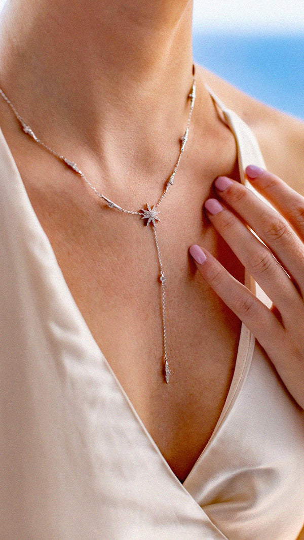 Mimosa Necklace Sterling Silver