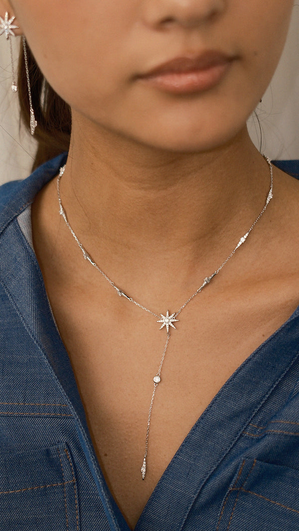 Mimosa Necklace Sterling Silver