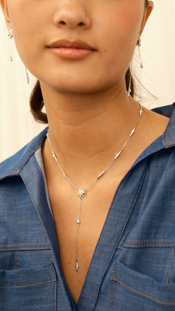 Mimosa Necklace Sterling Silver