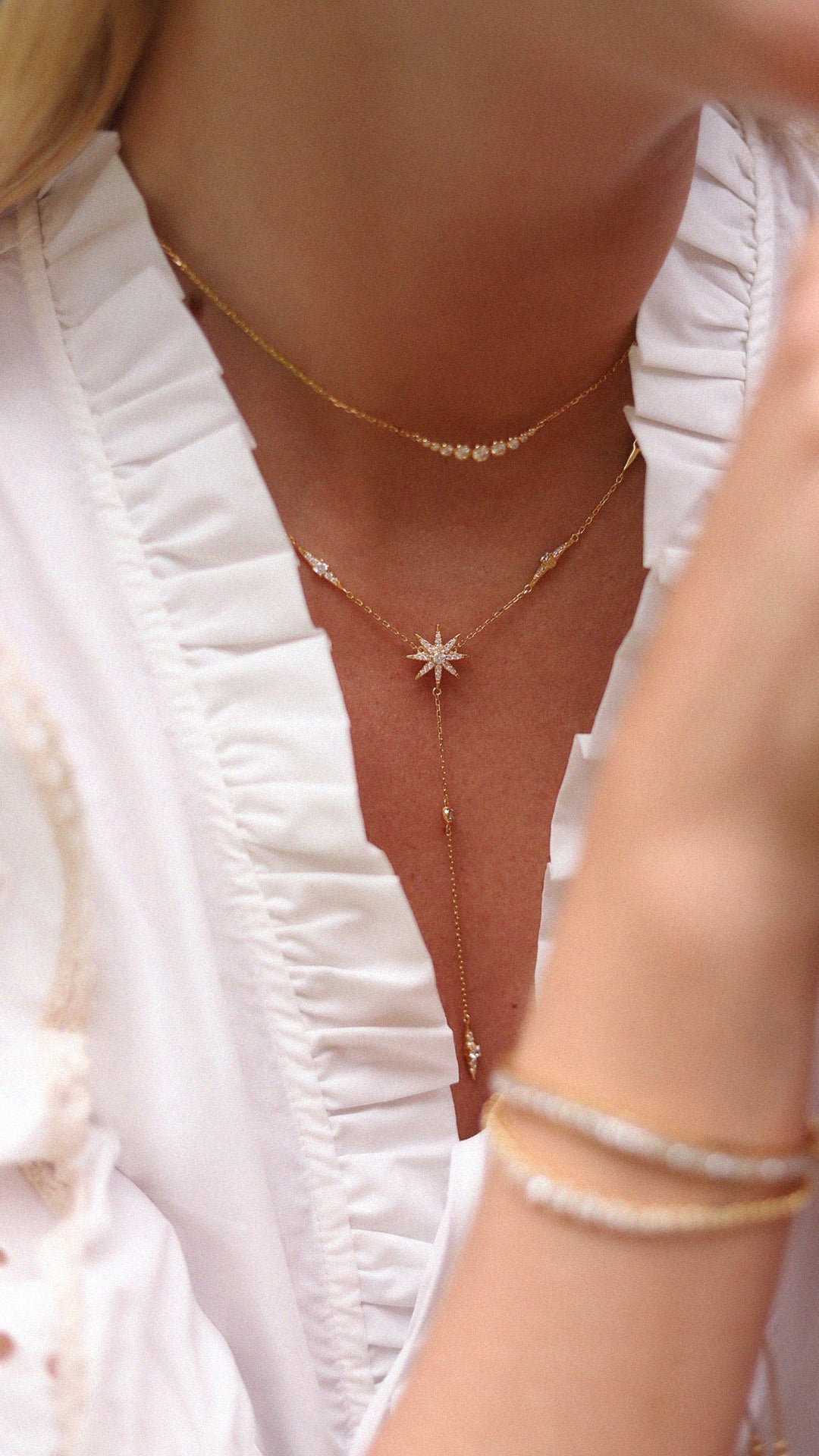 Mimosa Necklace Gold Vermeil