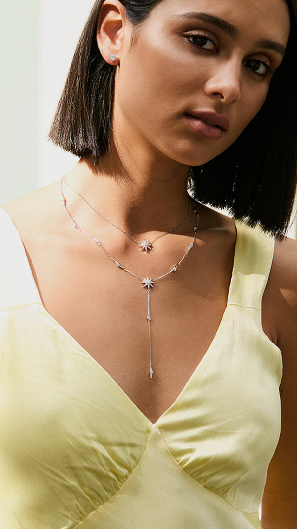 Mimosa Necklace Sterling Silver