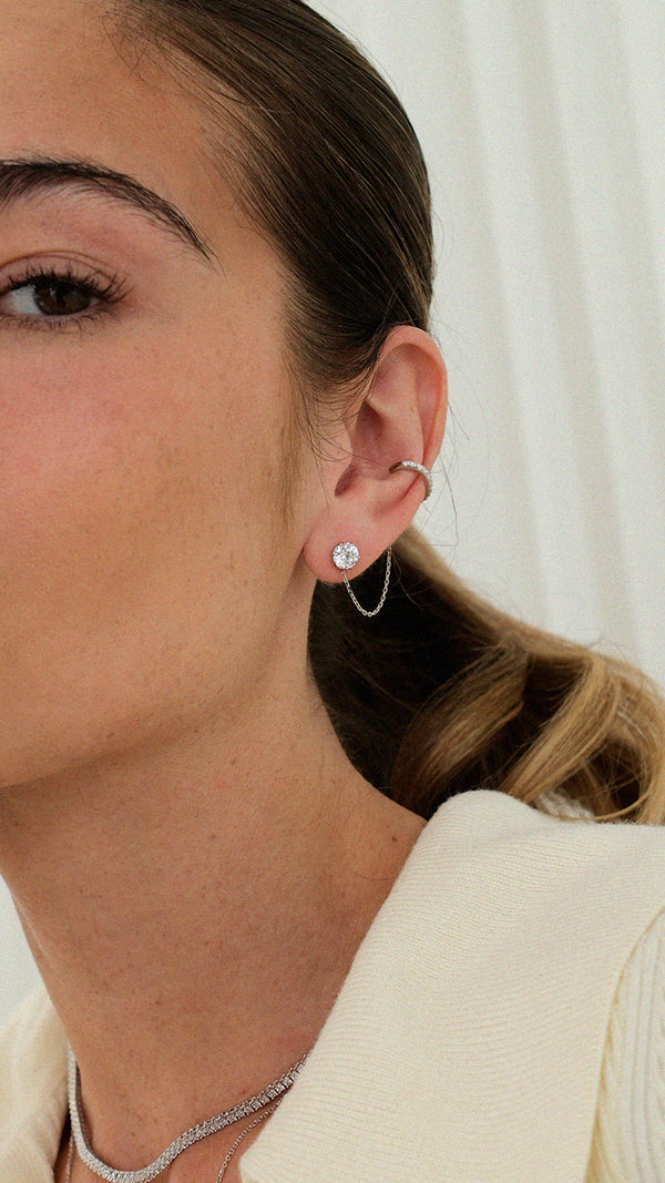 Mira Ear Cuff Extender Sterling Silver