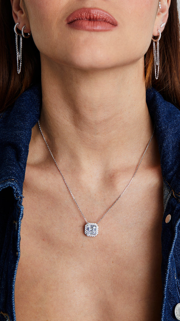 Misha Grand Necklace Sterling Silver