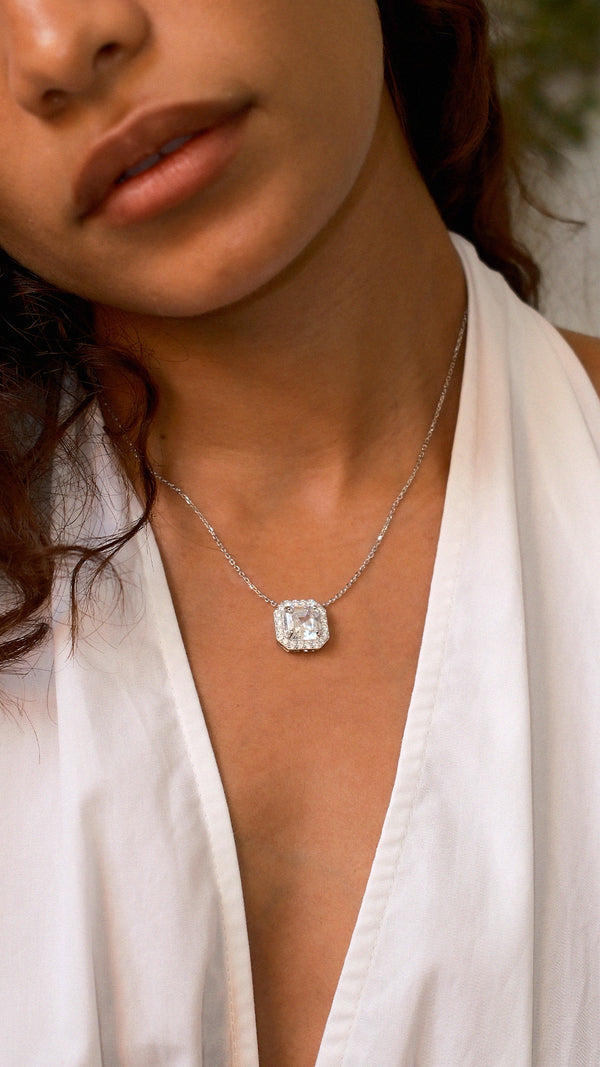 Misha Grand Necklace Sterling Silver