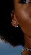 Navis Ear Jacket Earrings Sterling Silver