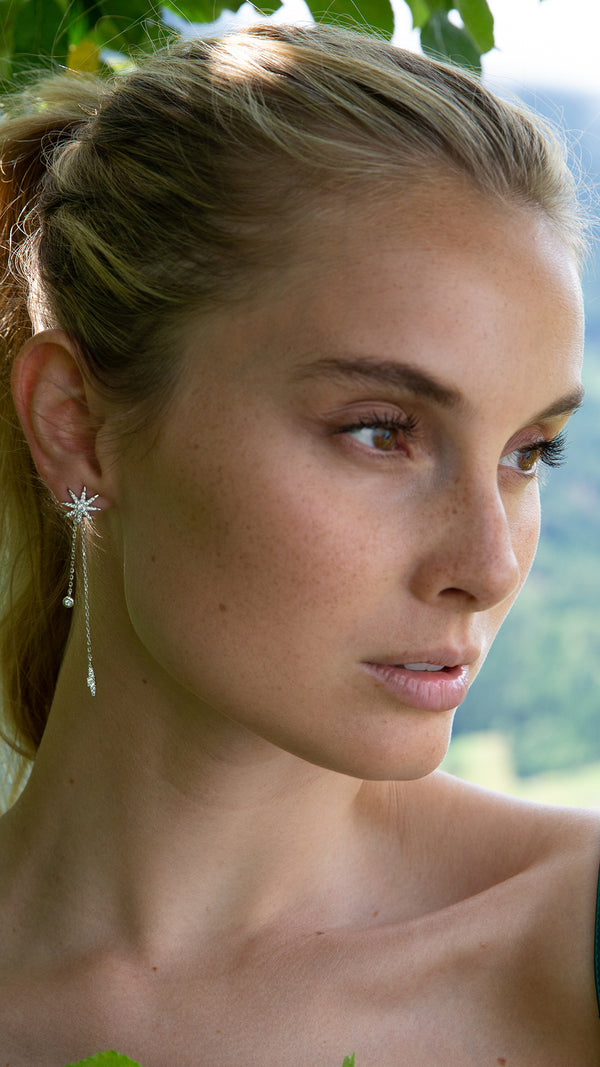 Nova Earrings Sterling Silver