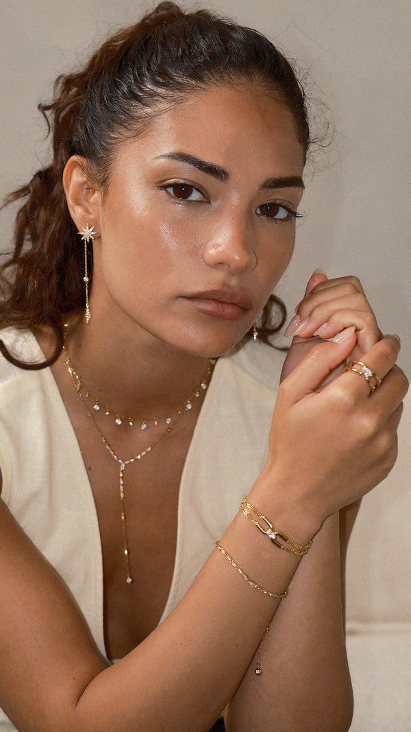 Stevie Bracelet Gold Vermeil