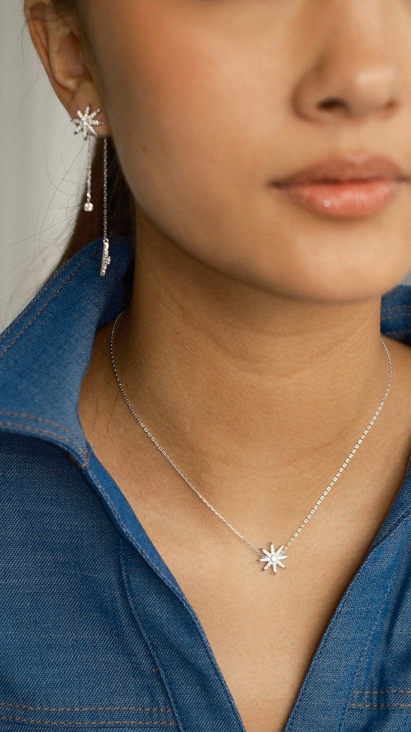 Atrias Necklace Sterling Silver