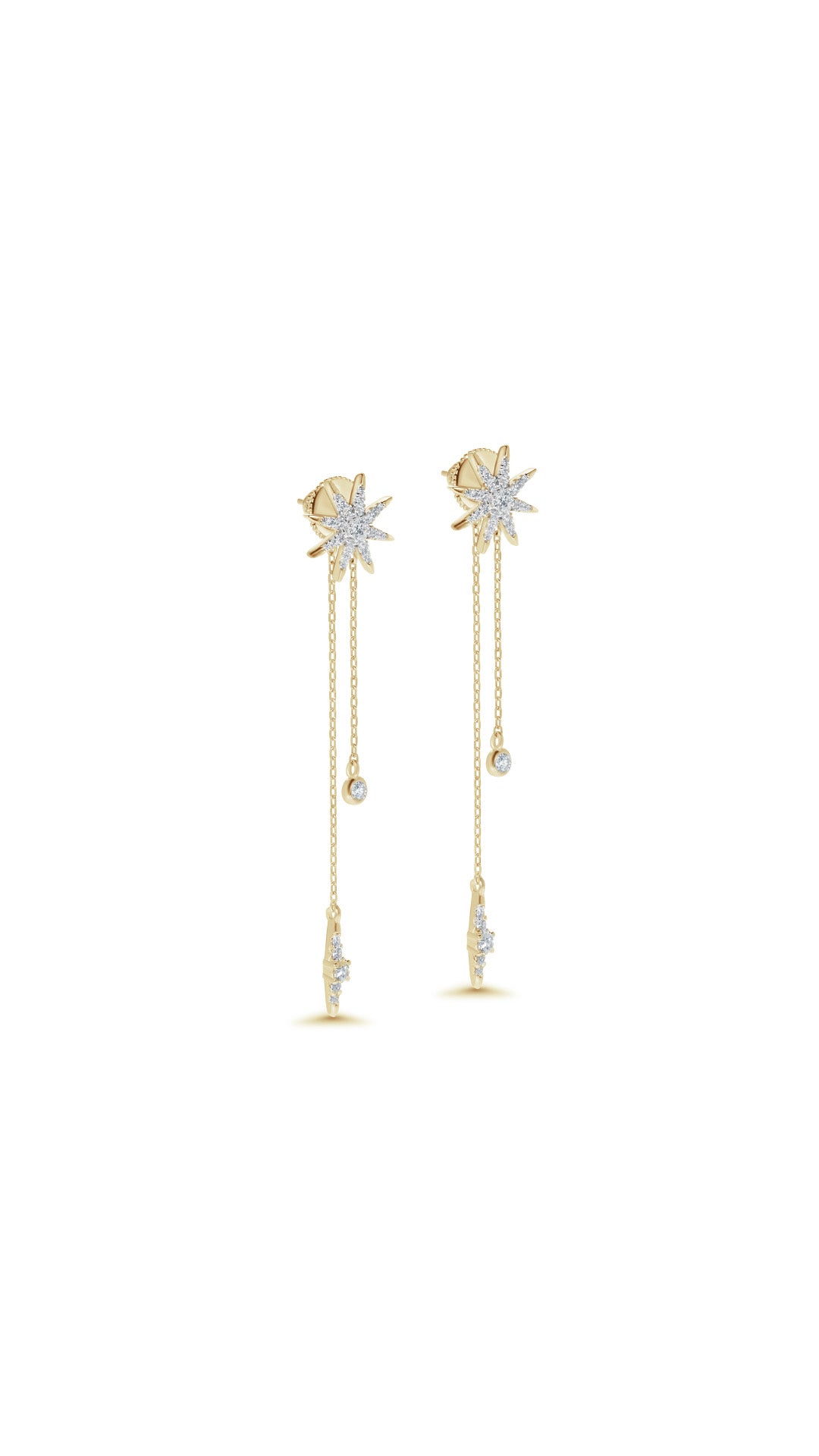 Nova Earrings Gold Vermeil