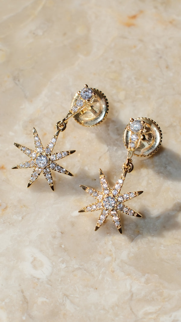 Nysa Earrings Gold Vermeil