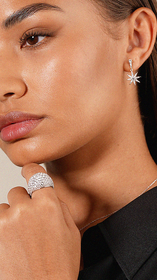 Nysa Earrings Sterling Silver