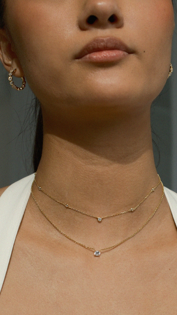 Olivia Necklace Gold Vermeil