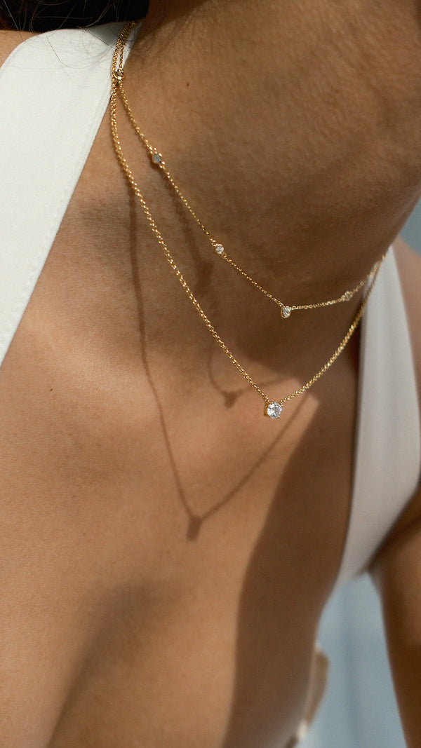 Olivia Necklace Gold Vermeil