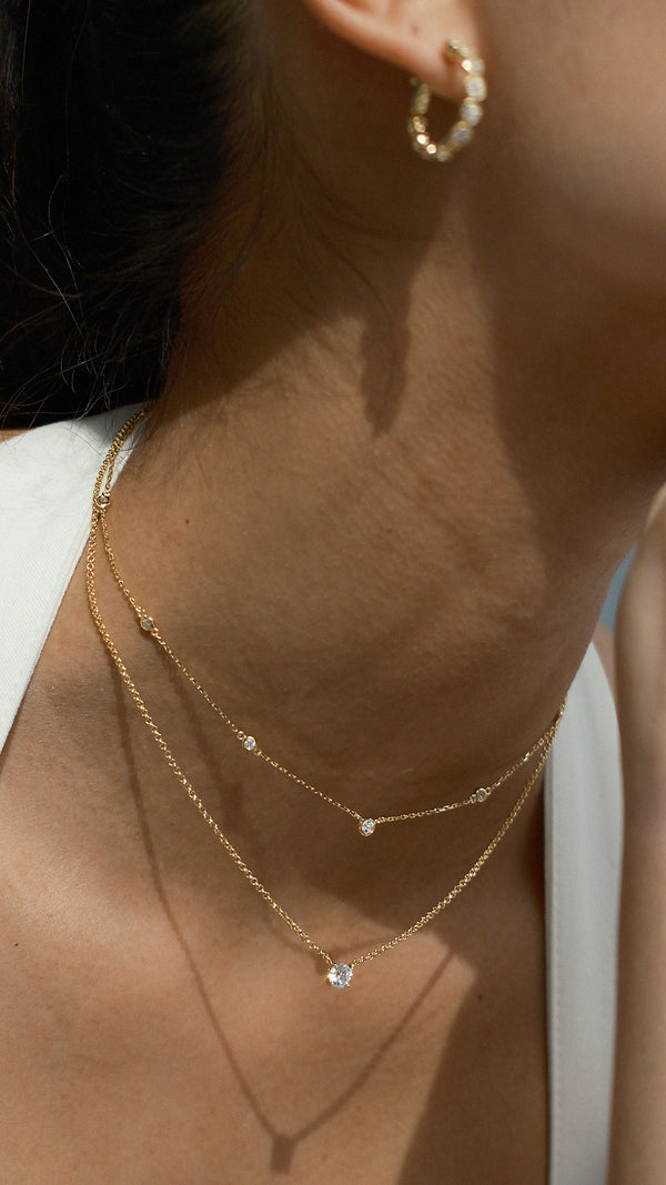 Olivia Necklace Gold Vermeil