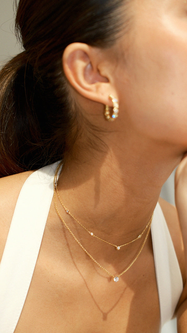 Olivia Necklace Gold Vermeil