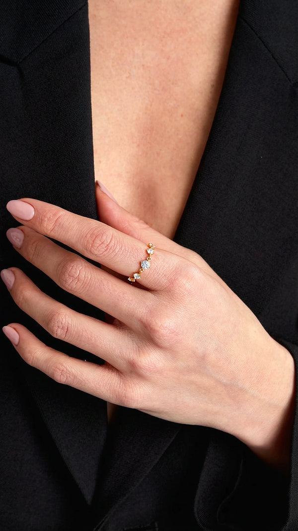 Phoenix Ring Gold Vermeil