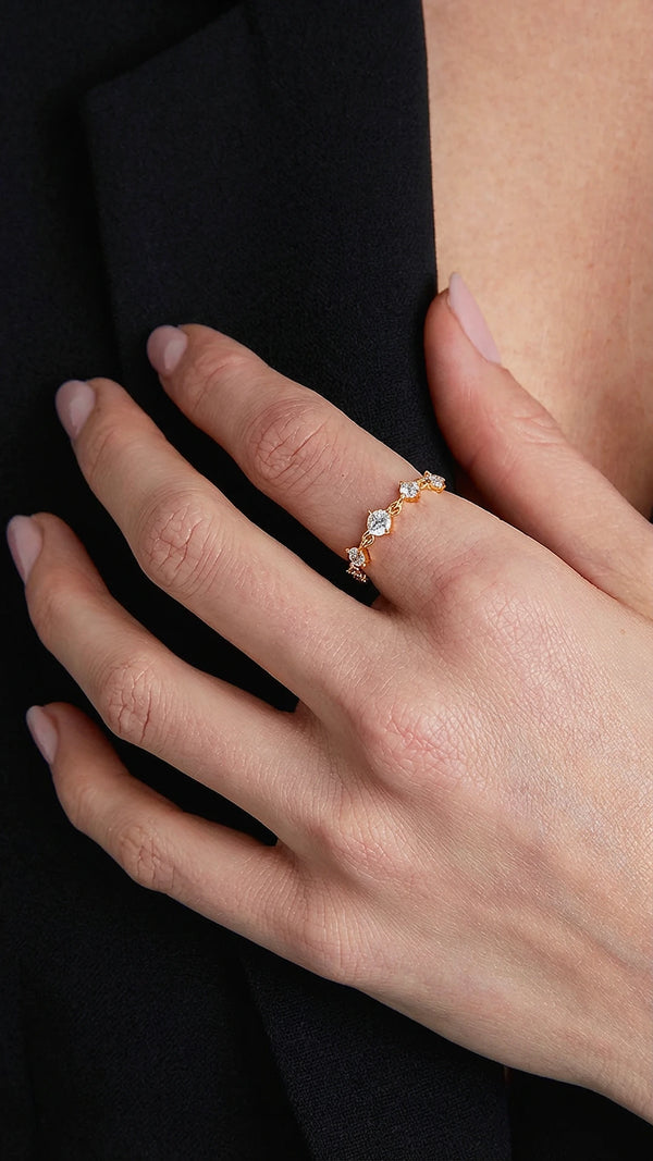 Phoenix Ring Gold Vermeil