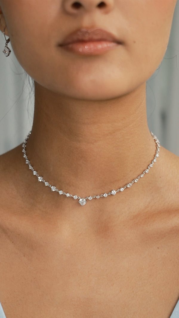 Phoenix Baby Necklace Sterling Silver