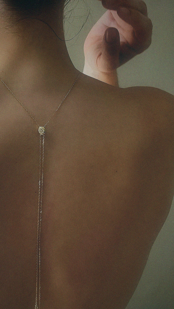 Phoenix Baby Necklace Gold Vermeil