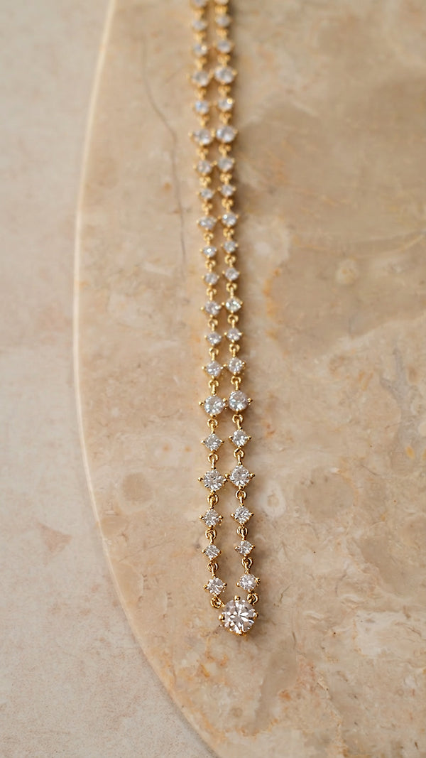 Phoenix Baby Necklace Gold Vermeil