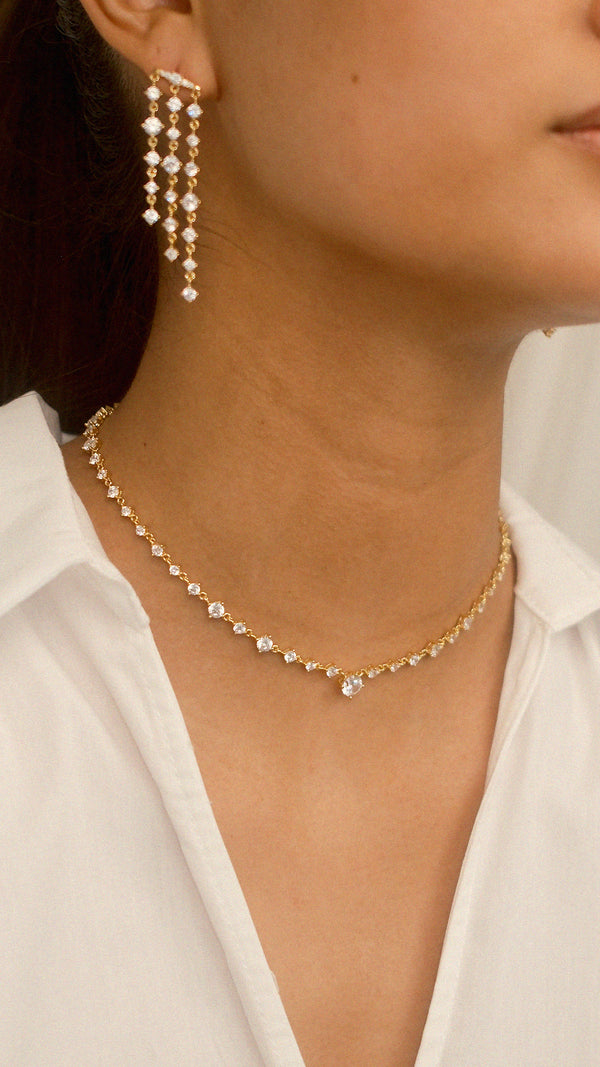 Phoenix Baby Necklace Gold Vermeil