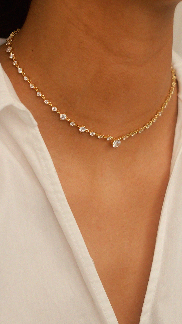 Phoenix Baby Necklace Gold Vermeil