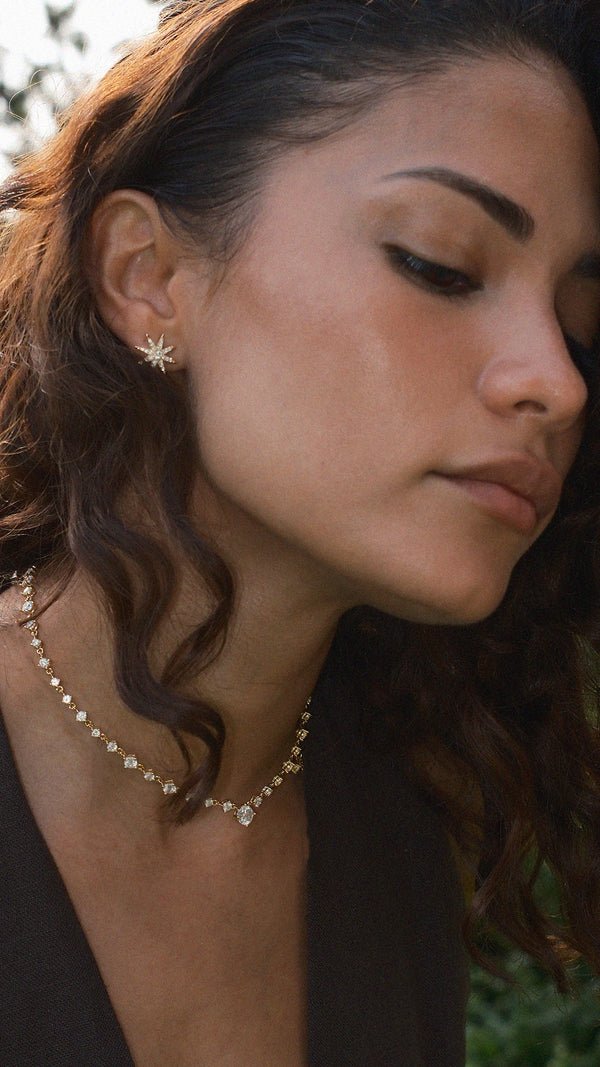 Phoenix Baby Necklace Gold Vermeil