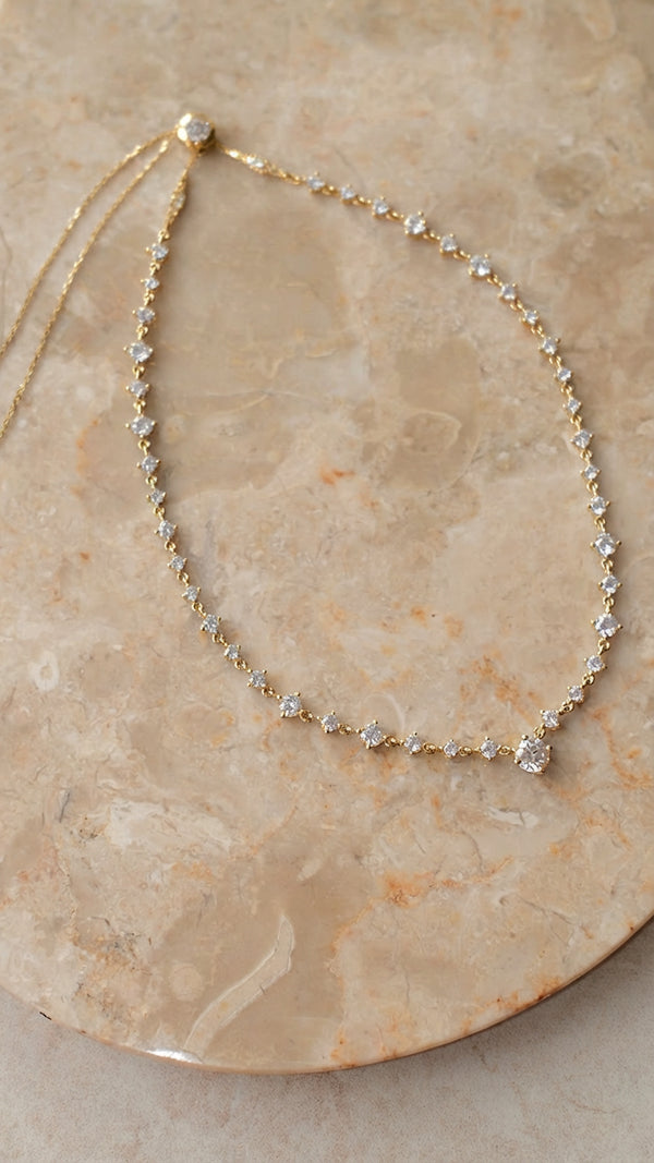 Phoenix Baby Necklace Gold Vermeil