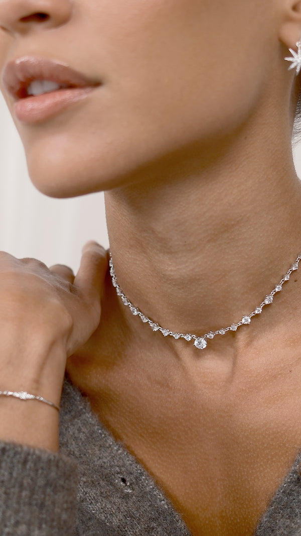 Phoenix Baby Necklace Sterling Silver